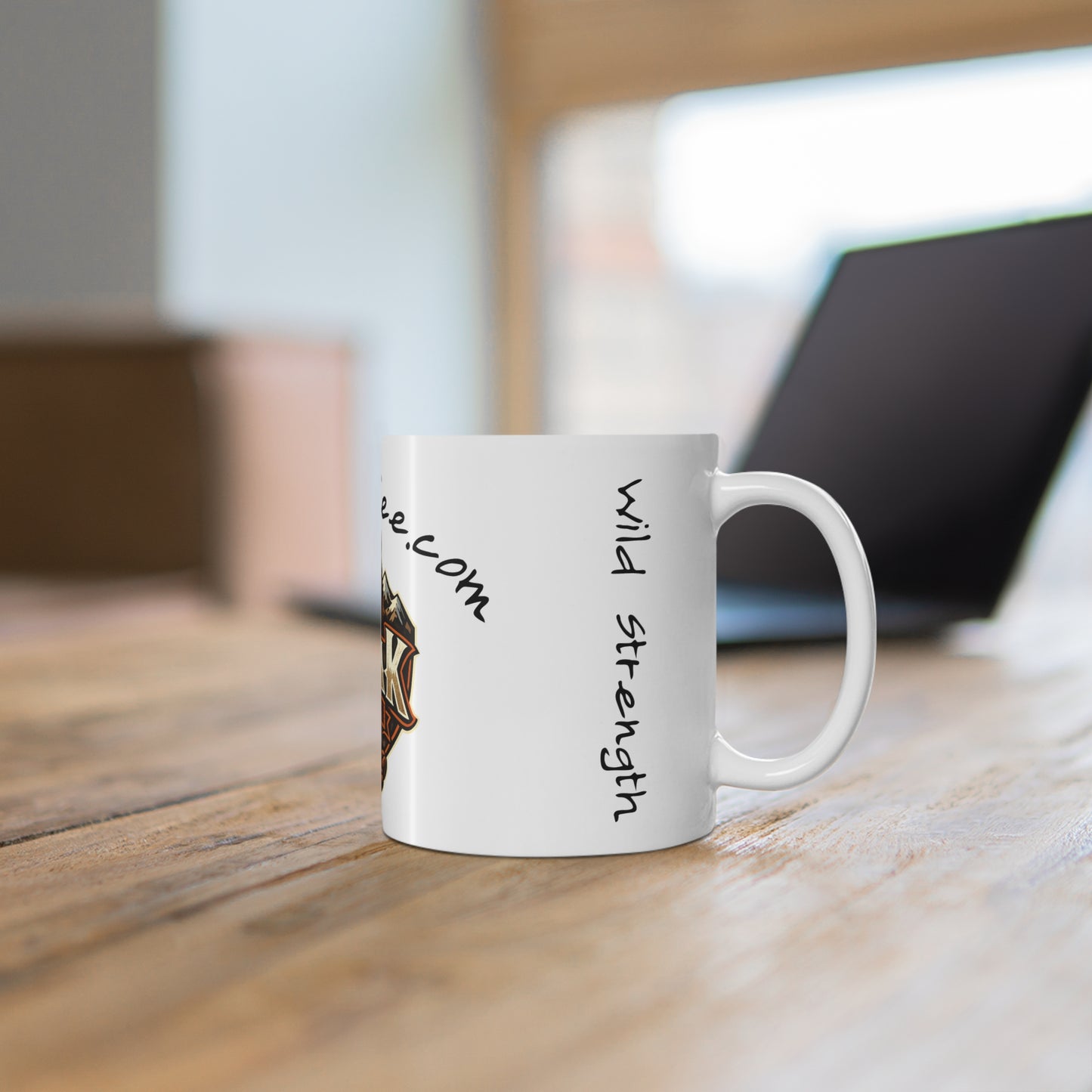 Kodiak Koffee logo Mug, Ceramic Coffee Cup