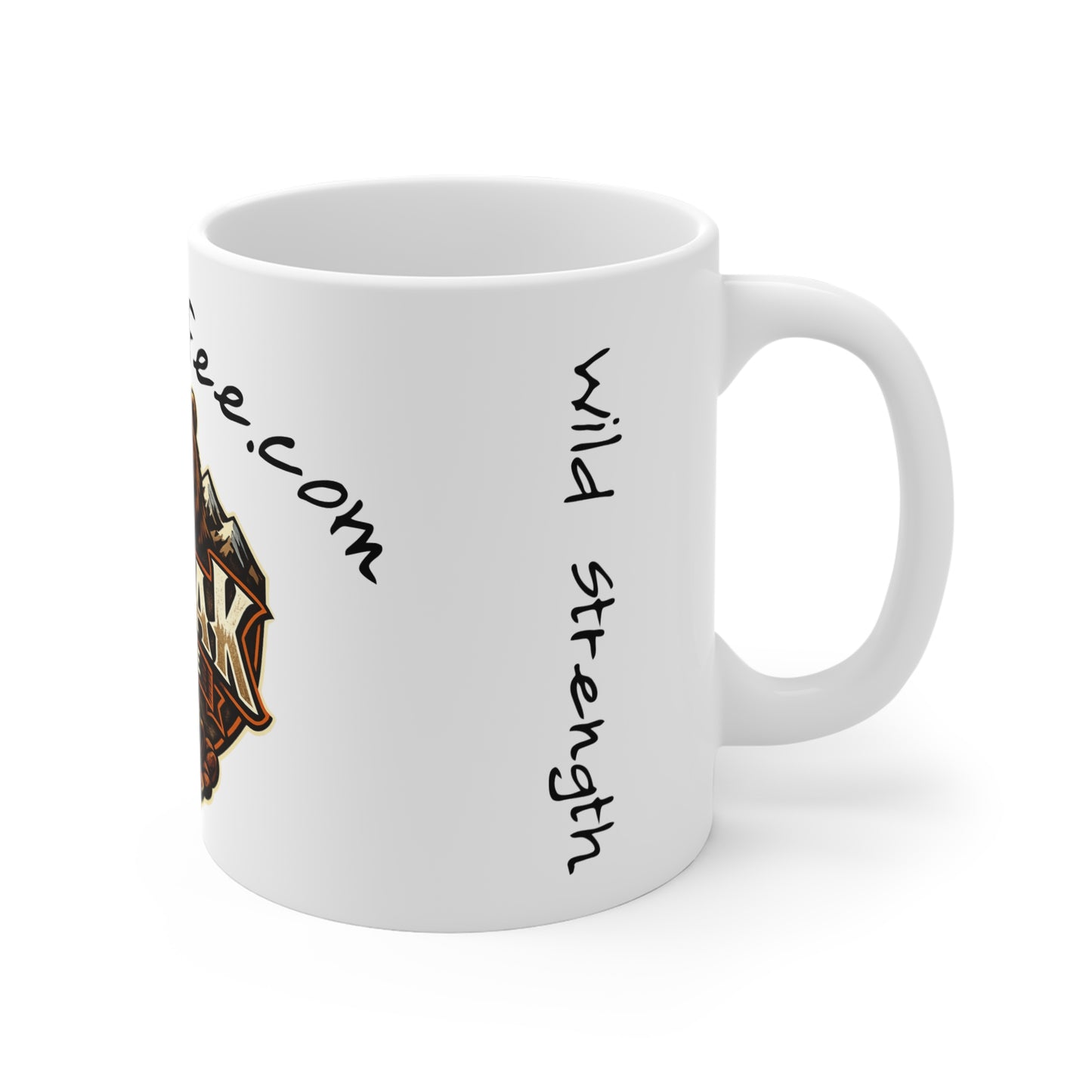 Kodiak Koffee logo Mug, Ceramic Coffee Cup