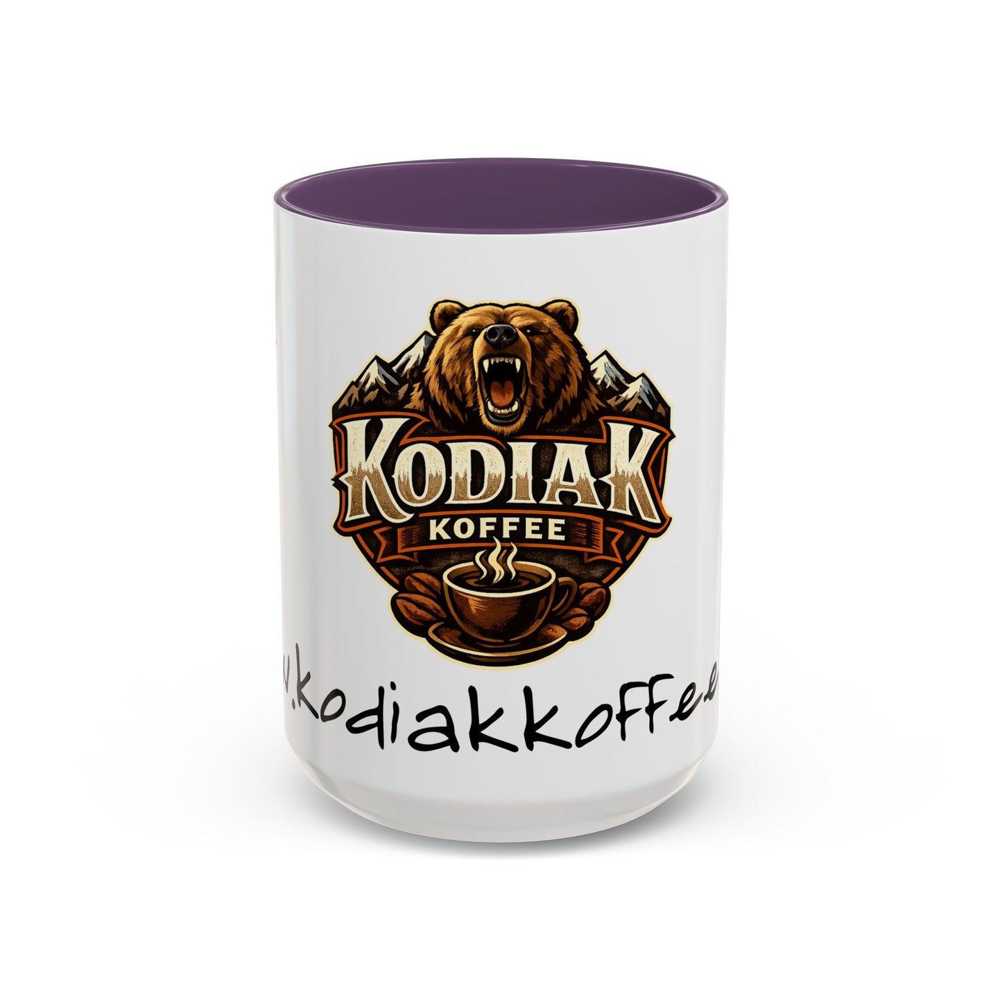 Kodiak Koffee Bear Logo Mug | Accent Coffee Mug 11oz 15oz