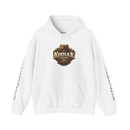 Kodiak Koffee Logo Hoodie | Bold Brew Wild Strength Sweatshirt
