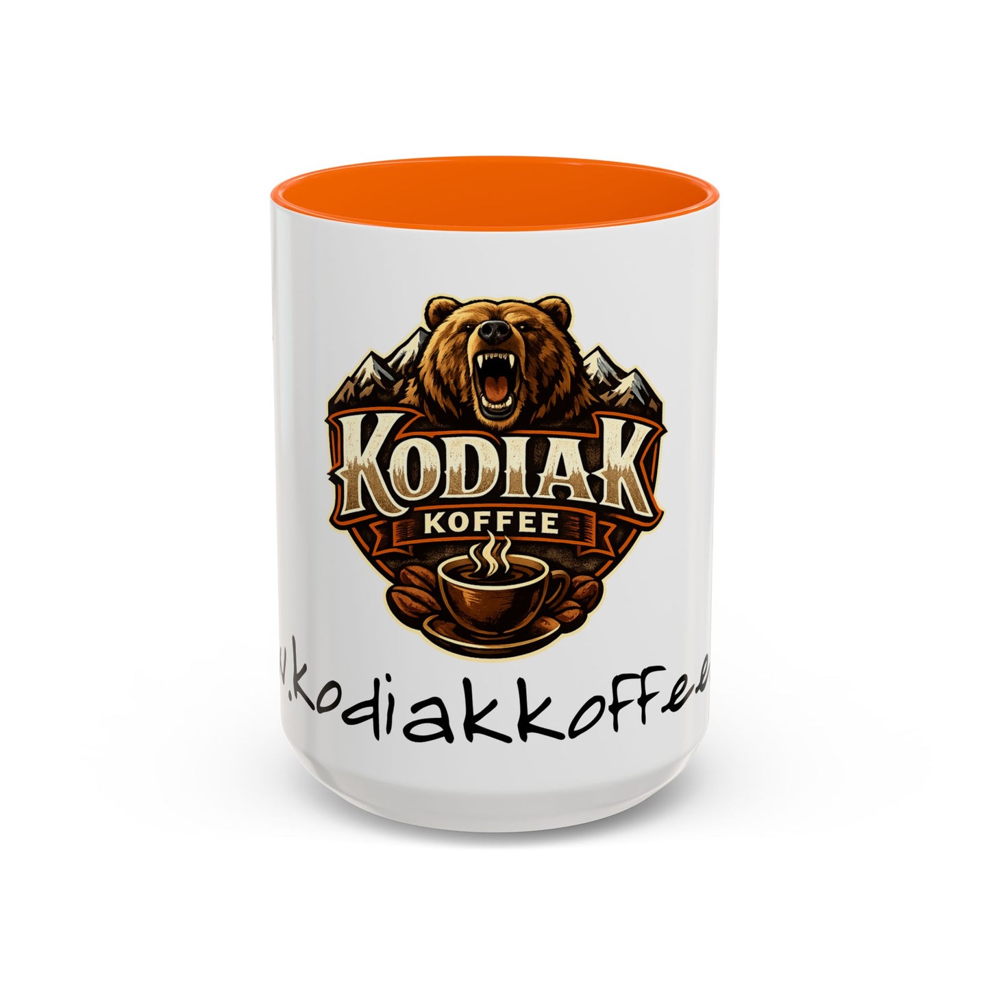 Kodiak Koffee Bear Logo Mug | Accent Coffee Mug 11oz 15oz