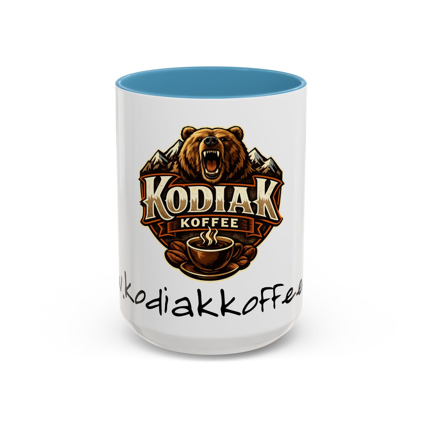 Kodiak Koffee Bear Logo Mug | Accent Coffee Mug 11oz 15oz