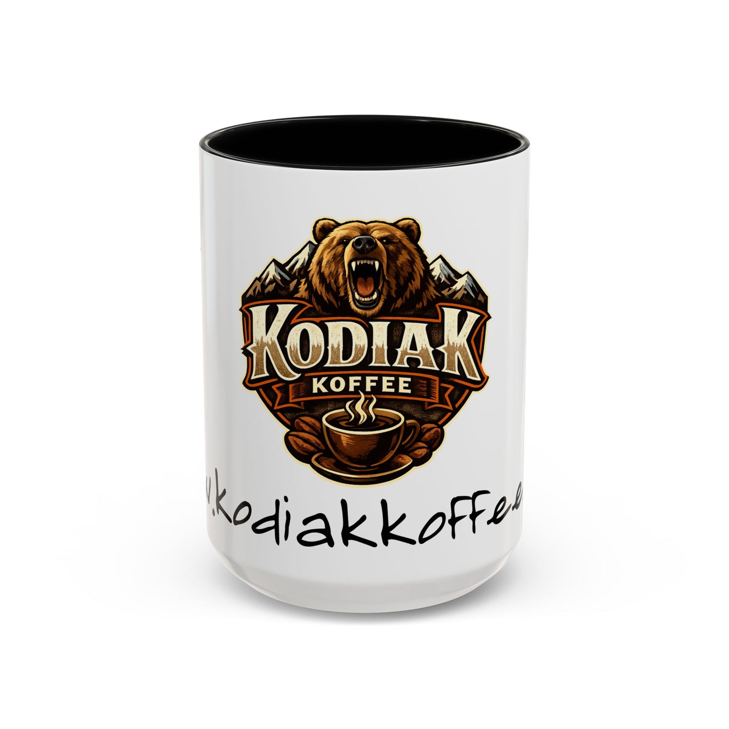 Kodiak Koffee Bear Logo Mug | Accent Coffee Mug 11oz 15oz
