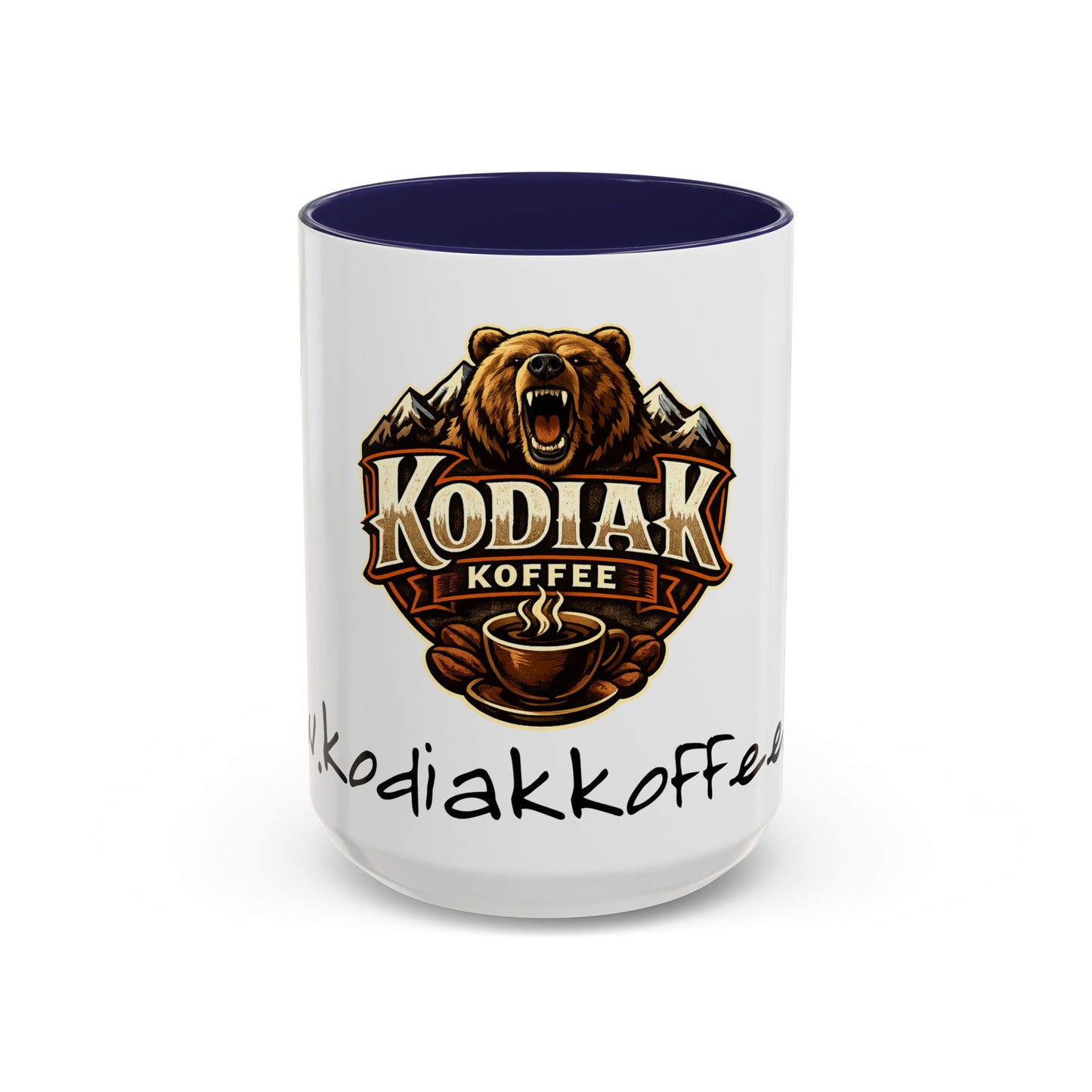 Kodiak Koffee Bear Logo Mug | Accent Coffee Mug 11oz 15oz