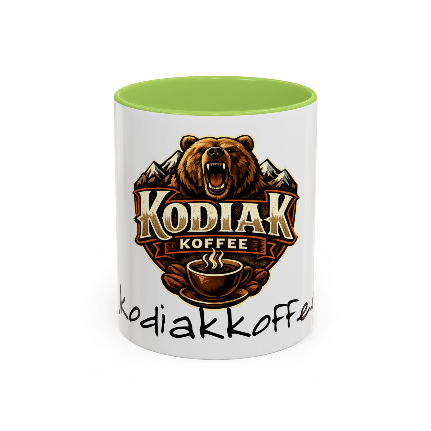 Kodiak Koffee Bear Logo Mug | Accent Coffee Mug 11oz 15oz