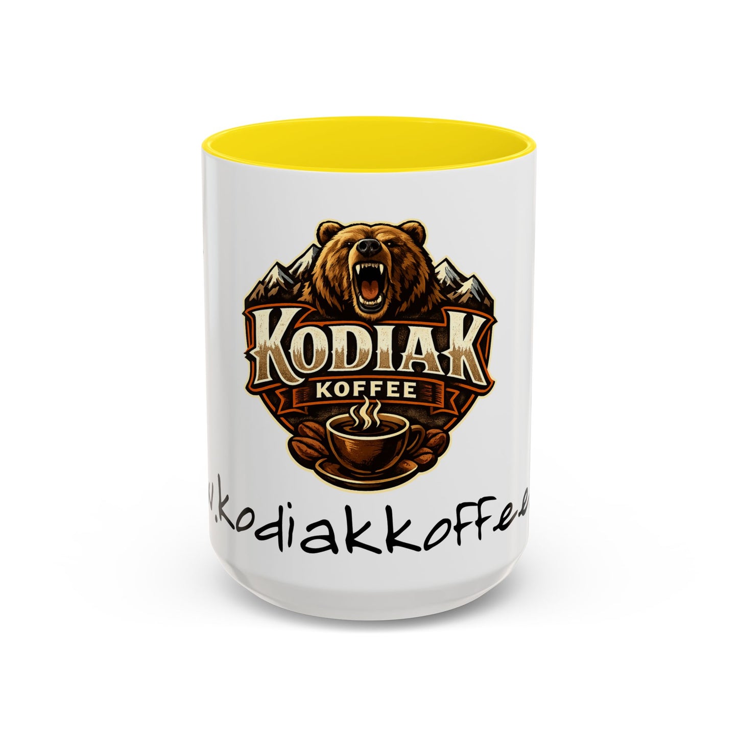 Kodiak Koffee Bear Logo Mug | Accent Coffee Mug 11oz 15oz