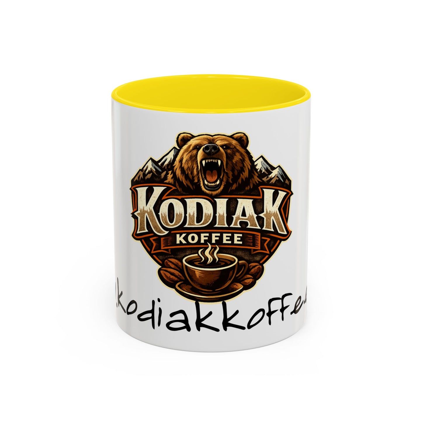 Kodiak Koffee Bear Logo Mug | Accent Coffee Mug 11oz 15oz