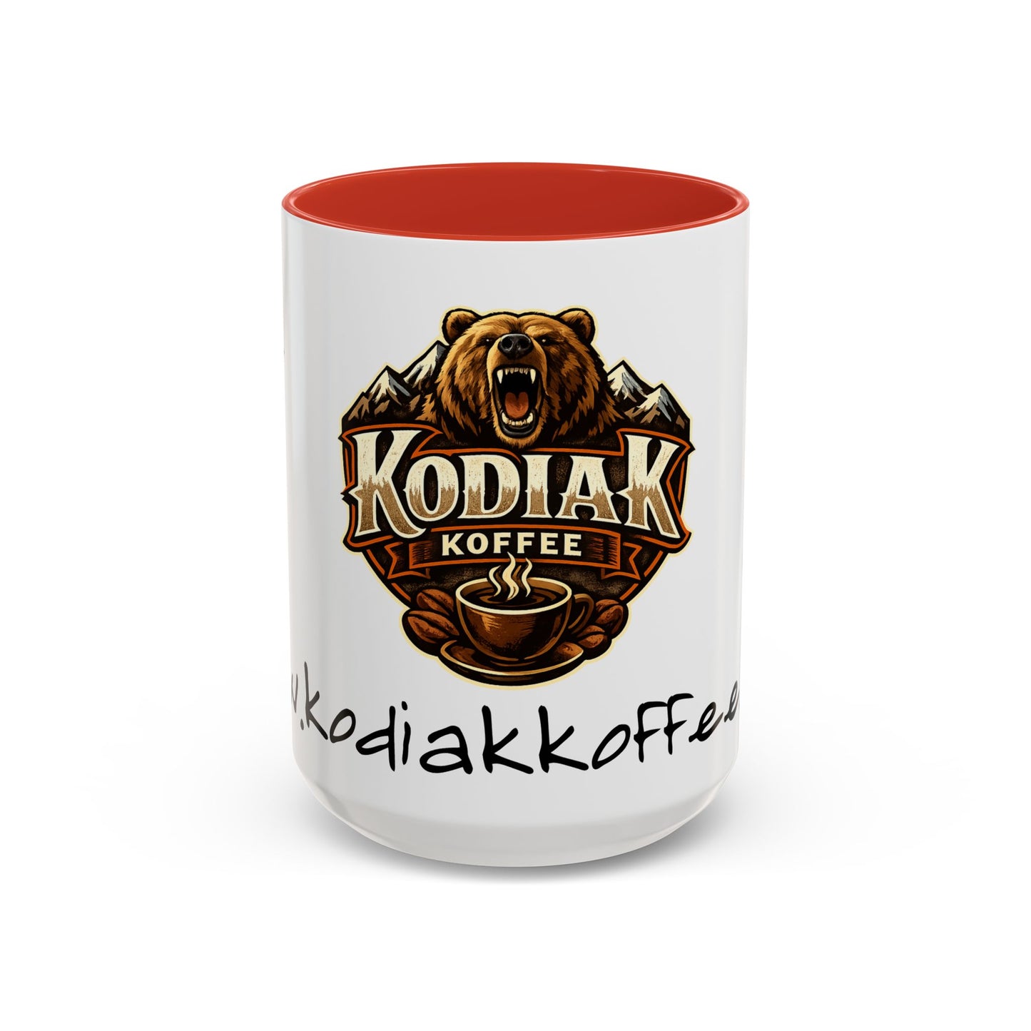 Kodiak Koffee Bear Logo Mug | Accent Coffee Mug 11oz 15oz