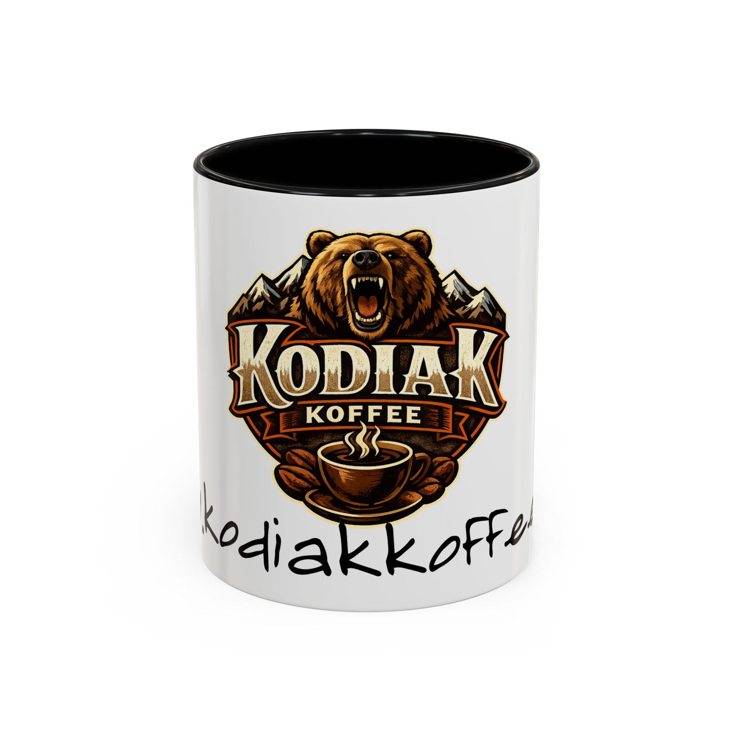 Kodiak Koffee Bear Logo Mug | Accent Coffee Mug 11oz 15oz